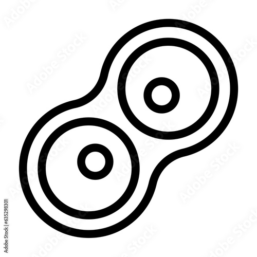 Cell Division outline icon