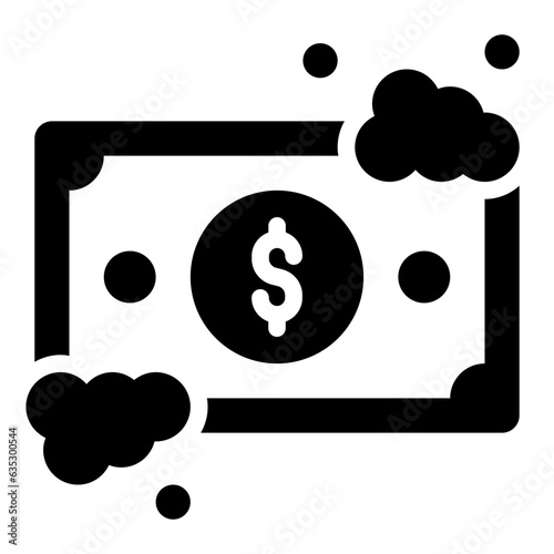 Money Laundry solid icon