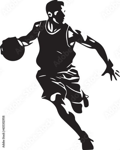 Basketball Ball Player Dribbling Sports