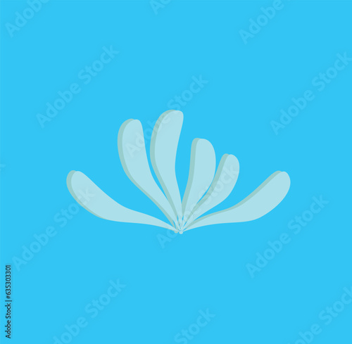 ocean theme flat design for your additional design needs