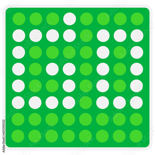 Green LED digital display. green pixel 
