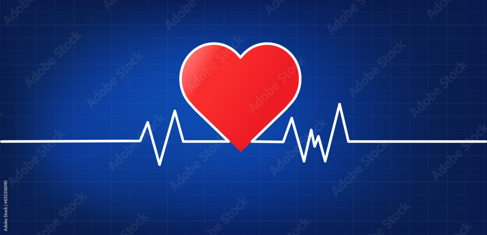 Heartbeat line icon on white background. Pulse Rate Monitor. Vector illustration. Heartbeat line icon on white background. Pulse Rate Monitor. Vector illustration.