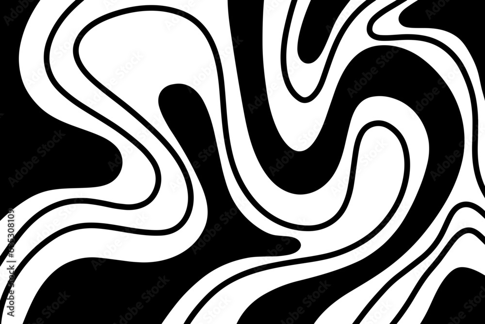 Black white well art line background illustration well Black white well art line background illustration well