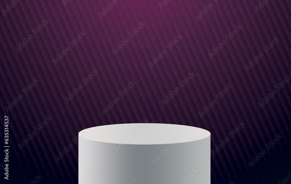 Gradient background pedestal podium Gradient background pedestal podium