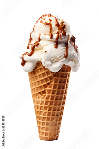 delicious ice cream cone