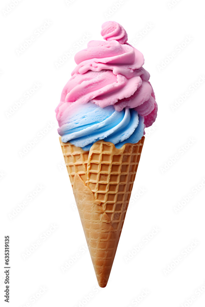 delicious ice cream cone