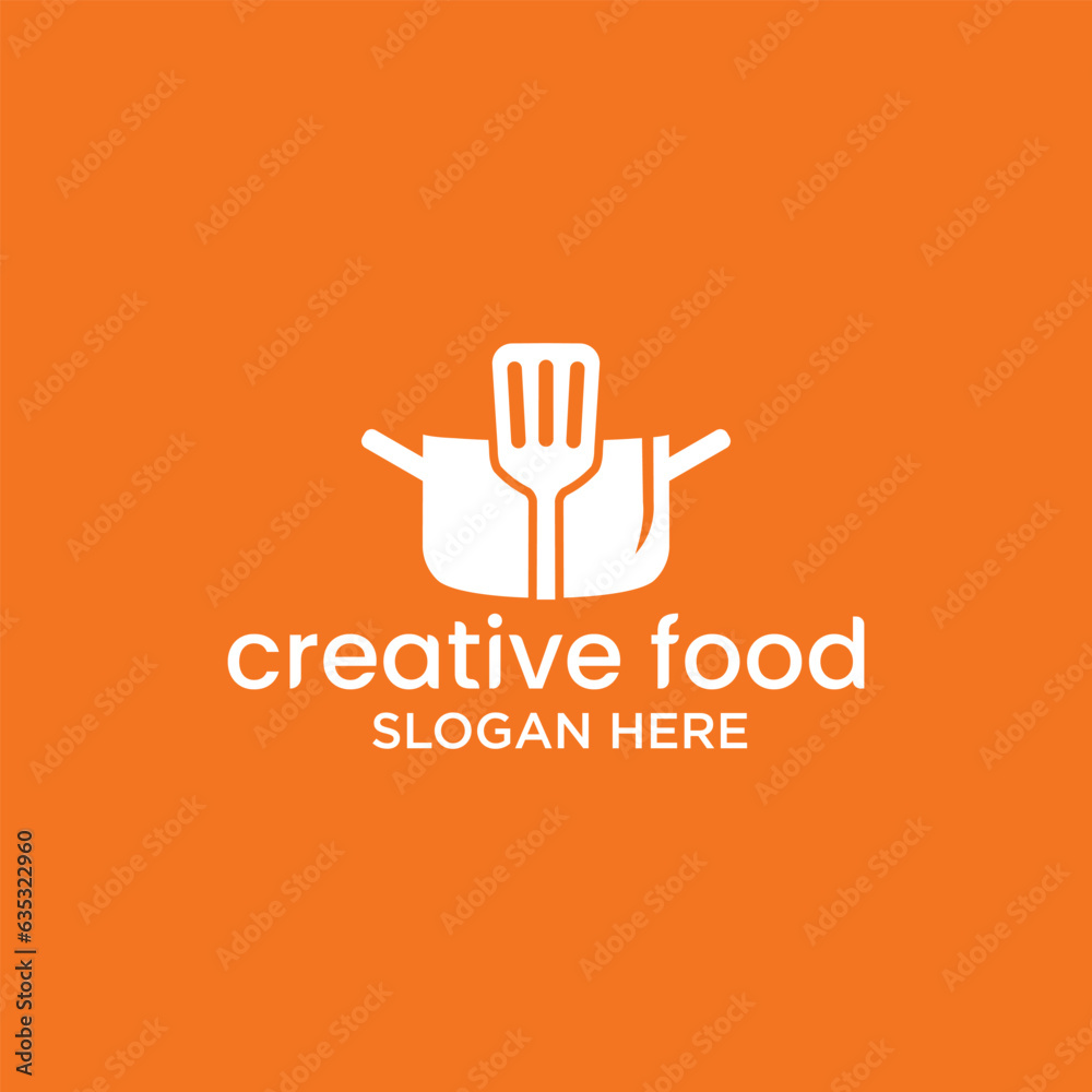 Obraz premium Fast food chef home logo restaurant chef logo design concept Food Restaurant vector
