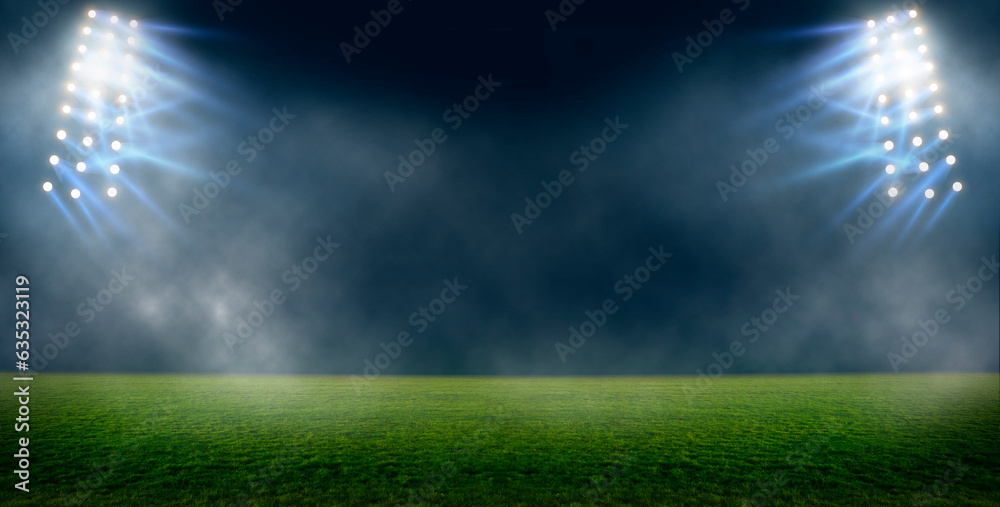 lights at night and stadium 3d render lights at night and stadium 3d render
