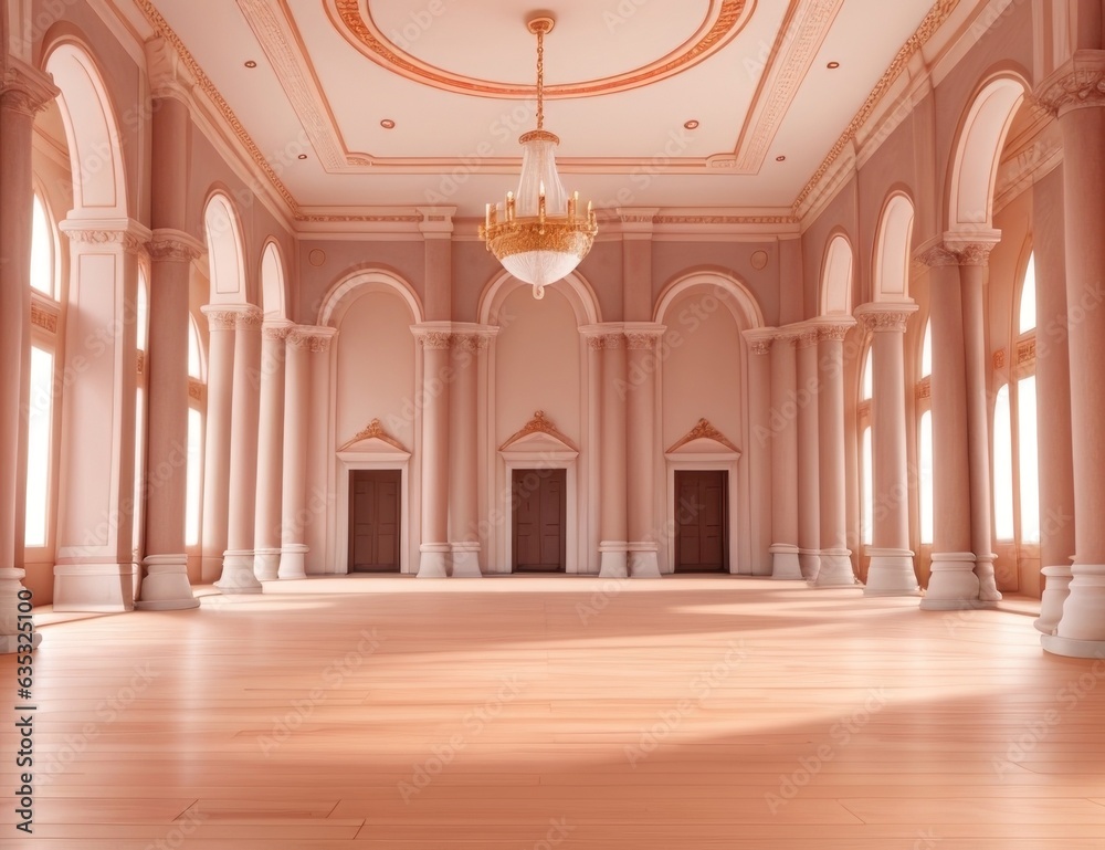 interior of a royal palace