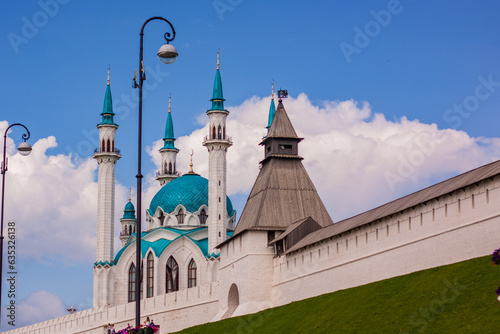 Mosque "Kul-Sharif" in Kazan, Republic of Tatarstan. August 2023