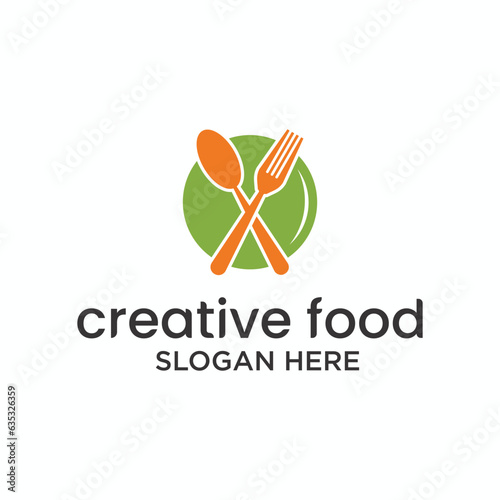 Fast food chef home logo restaurant chef logo design concept Food Restaurant vector