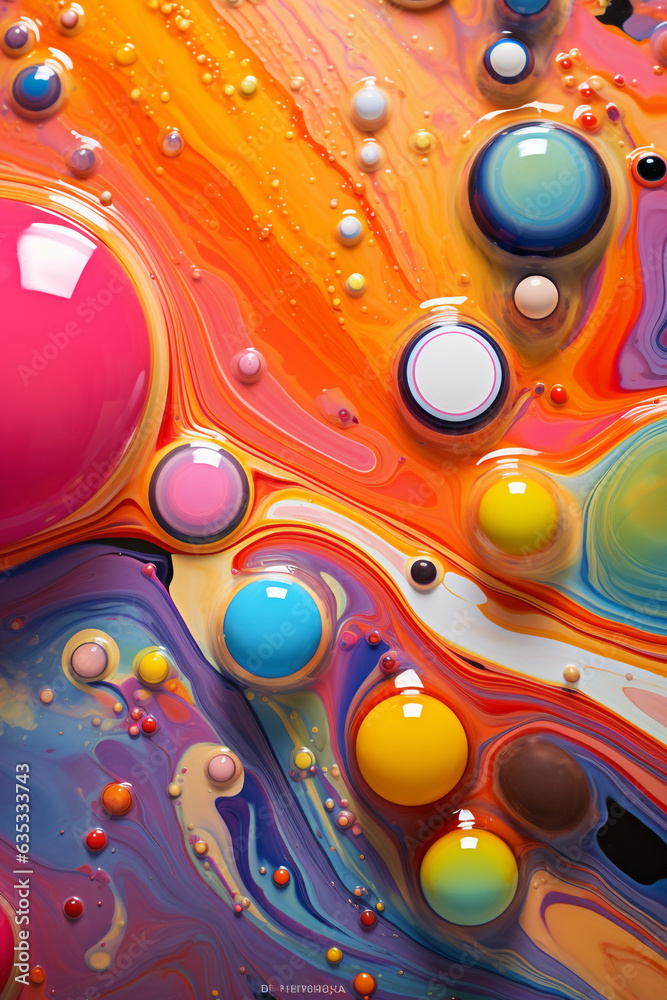 Abstract liquid, fluid, wavy, colorful, iridescent background Abstract liquid, fluid, wavy, colorful, iridescent background