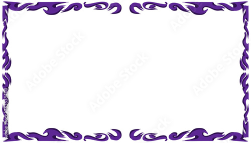 Purple abstract framed background illustration. Perfect for wallpaper frames, book covers, invitations, greeting cards, websites