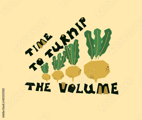 funny phrases about plants. Design idea for a postcard, chaupera to the flower store