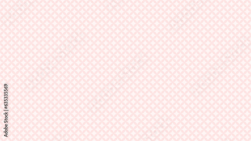 日本の伝統な文様 - 七宝 - 薄いピンク色の和モダンなかわいいパターン背景素材 - 16:9  © Spica