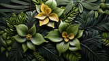 Vibrant Jungle Plant Decor