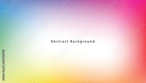 Pastel neon rainbow. Template for presentation. Cover to web design. Abstract colorful gradient. Simple form and blend of color spaces. Multi Color Gradient Vector Background. © 365 days studio