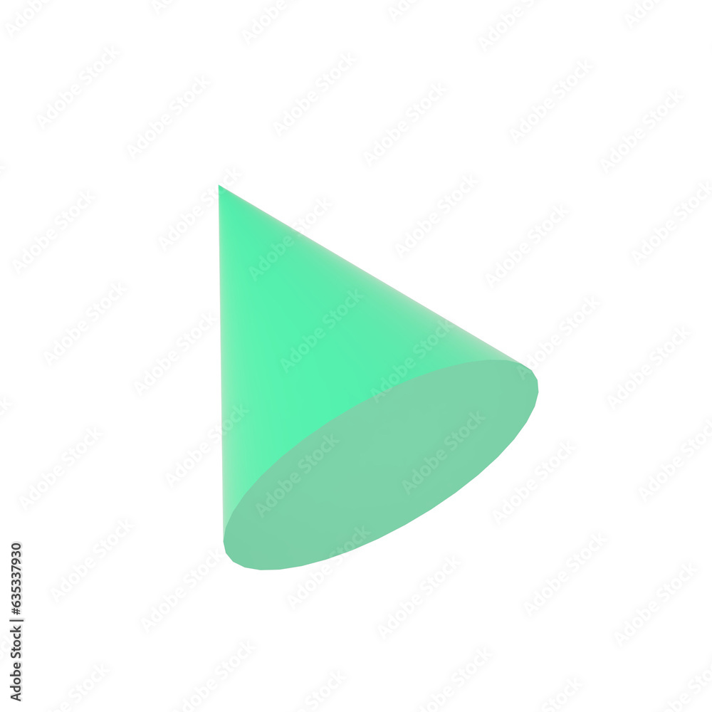 Green cone 3D Green cone 3D