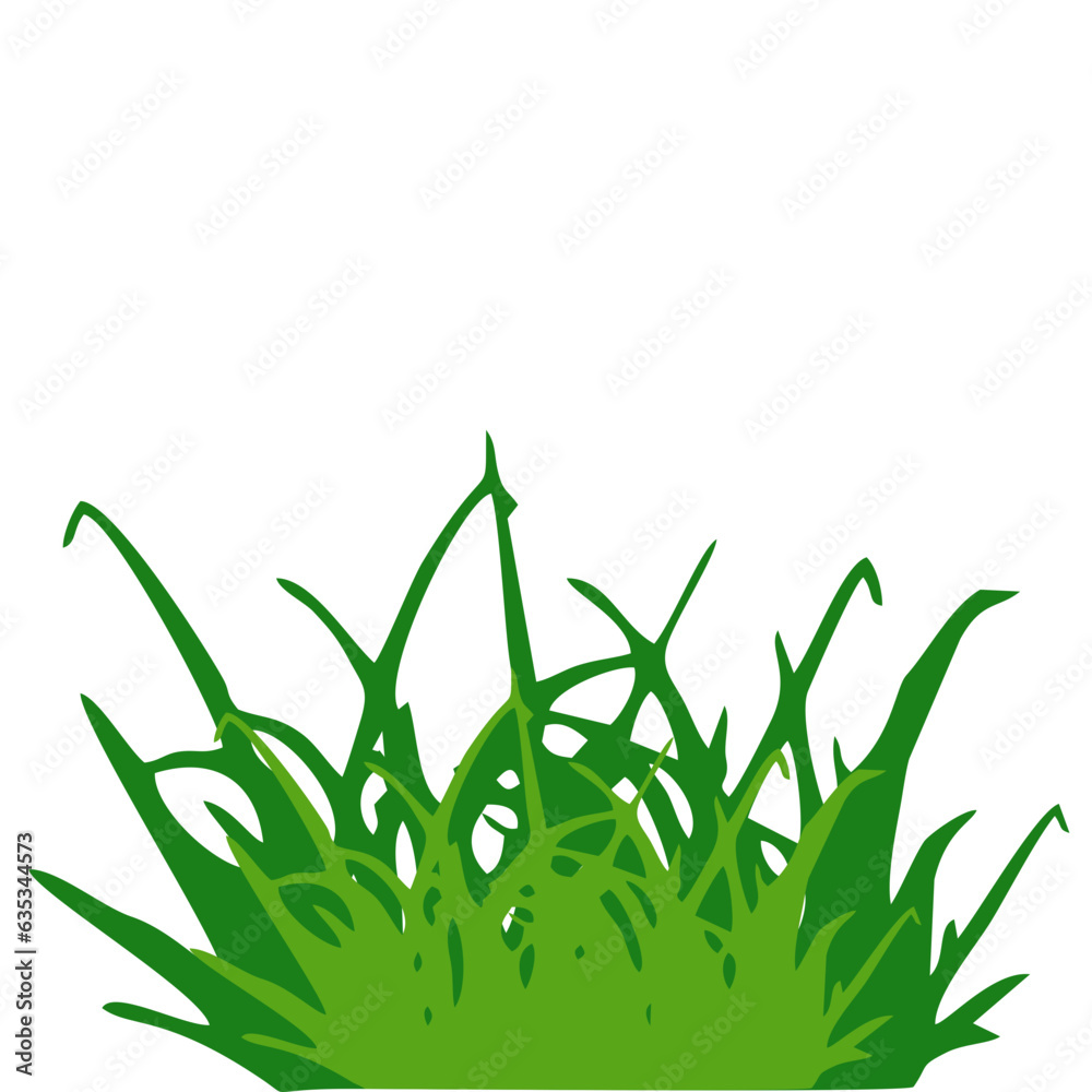 Fototapeta premium Grass illustration
