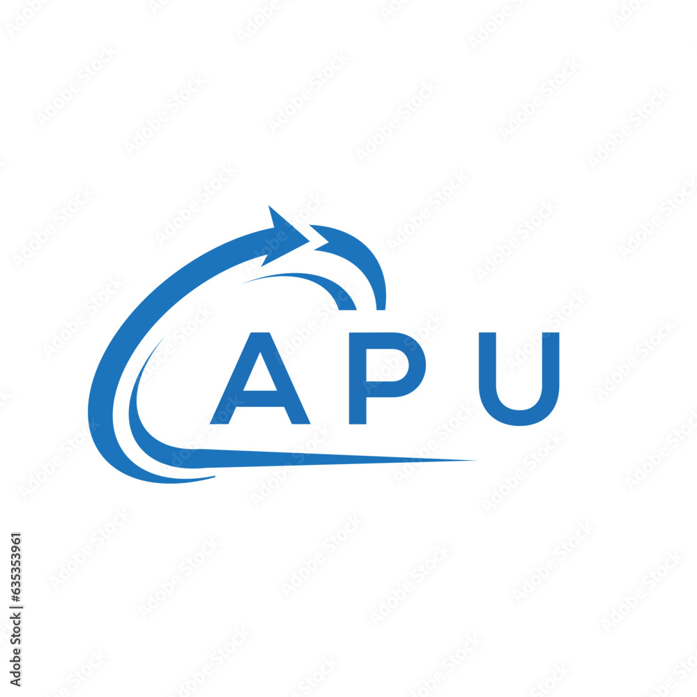 APU letter logo design on white background. APU creative initials letter logo concept. APU letter design.
APU letter logo design on white background. APU creative initials letter logo concept. APU letter design.