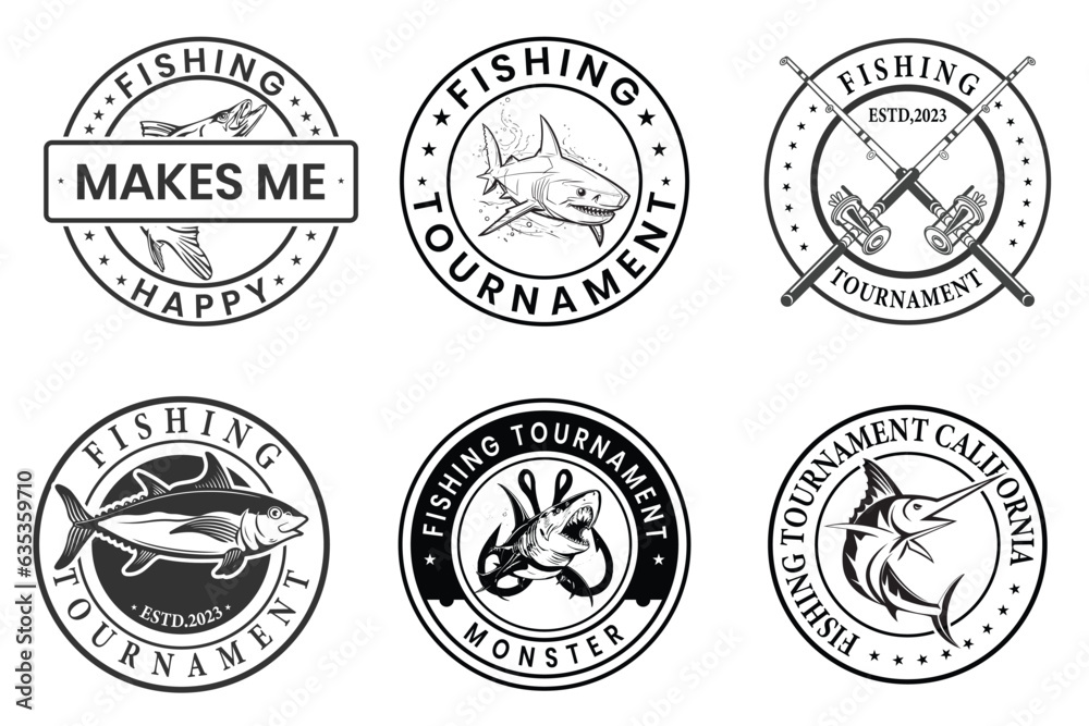 Fishing logo, Fishing t-shirt Design, Fishing tee, Fishing sticker