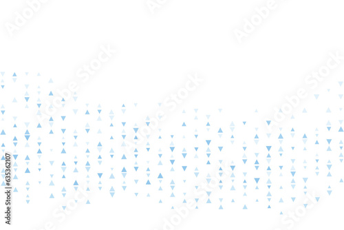 Polygonal blue mosaic background. Abstract low poly vector illustration. Triangular pattern, copy space. Template geometric business design with triangle for poster, banner, card, flyer