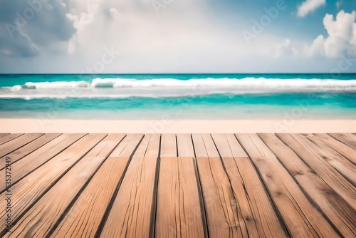 wooden floor and sky 4k Ultra Hd High Quality