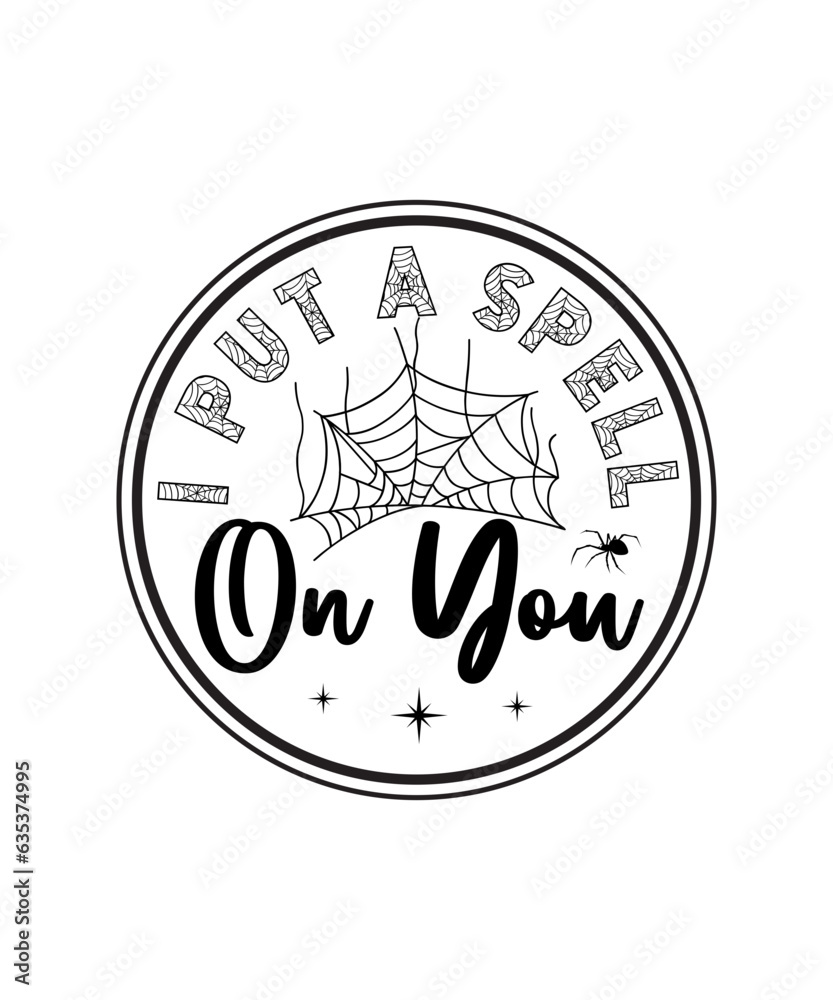 Obraz premium Round Halloween Svg Bundle, Halloween Door Hanger Svg, Round Halloween Sign Svg, Halloween Door Sign Svg, Halloween Round Sign Svg, Png File,Halloween Round Sign svg Bundle, Halloween Round Door Hange
