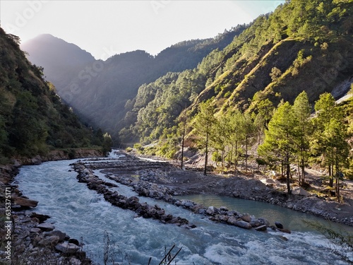 syabrubesi to langtang village photo