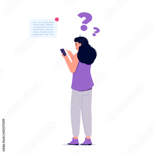 Concept of difficult task, overburdened person, adverse conditions. Vector illustration.