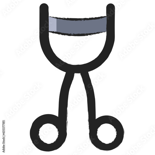 Hand drawn Curler illustration icon