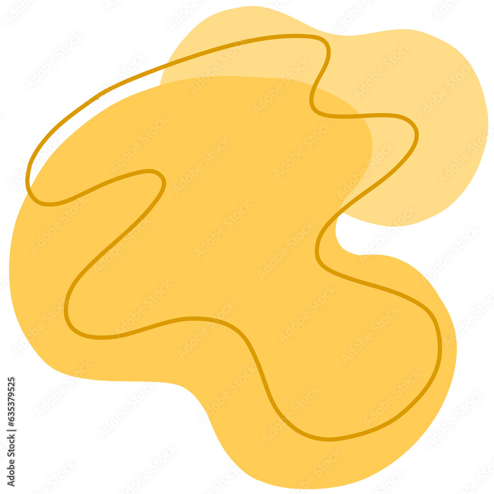 Organic shape blob, irregular fluid doodle drop Organic shape blob, irregular fluid doodle drop