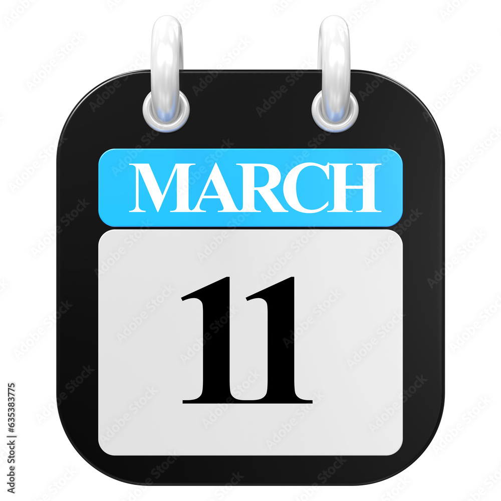 3D Rendering Of UI Icon March Day 11 3D Rendering Of UI Icon March Day 11