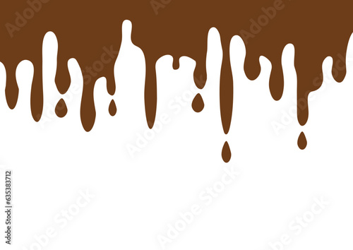 液体　背景　茶色　チョコレート　シンプル