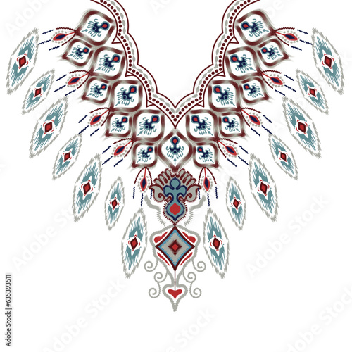 White background, ethnic oriental geometric pattern, traditional aztec style abstract vector illustration designed for texture, fabric, fashion eps10