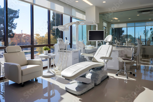 Luminous Health Hub - Uninhabited Dental Clinic with Pristine Equipment