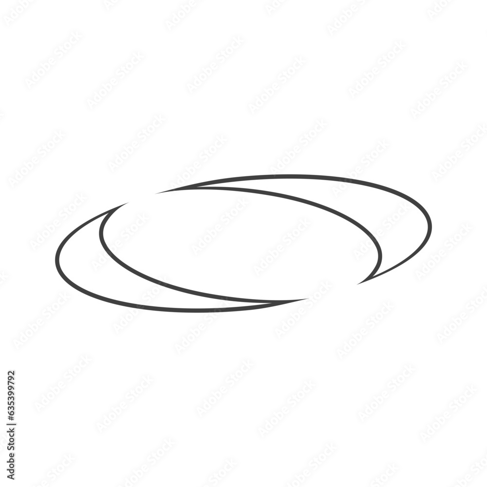Abstract shape illustration Abstract shape illustration