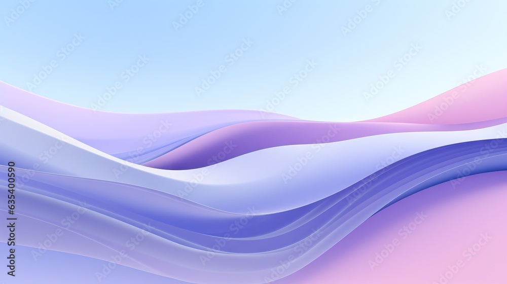 Naklejka premium a paper background with swirls and a blue sky, in the style of light violet and light gray