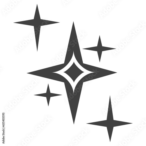 Sparkle star illustration