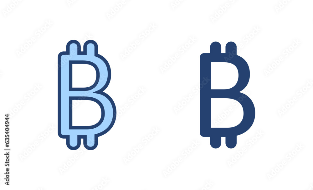 Bitcoin icon vector. bitcoin sign and symbol. payment symbol. cryptocurrency logo Bitcoin icon vector. bitcoin sign and symbol. payment symbol. cryptocurrency logo