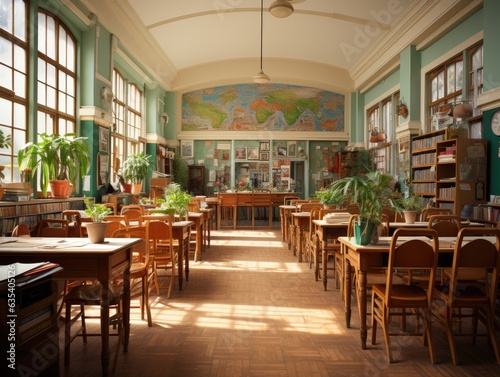 interior of restaurant