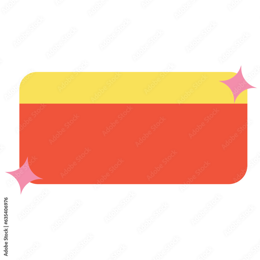 Label banner illustration Label banner illustration