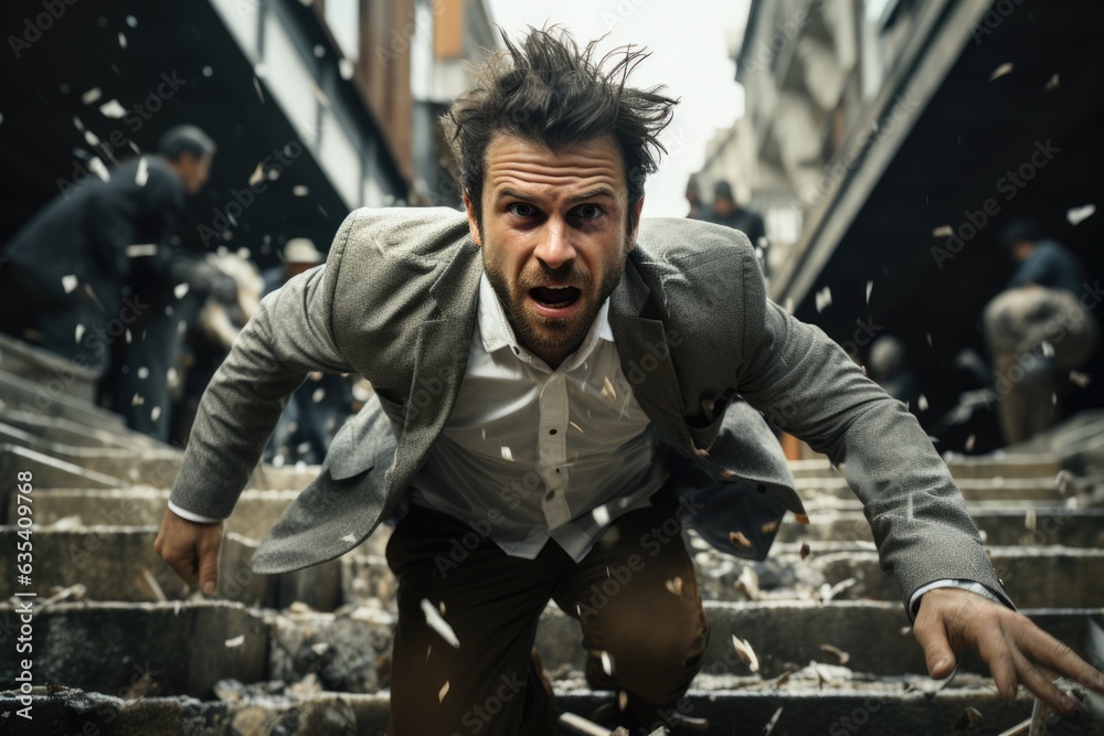 Empowered Action Person taking a bold step into the unknown - stock photo concepts Empowered Action Person taking a bold step into the unknown - stock photo concepts