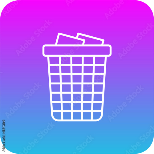 Paper Bin Icon