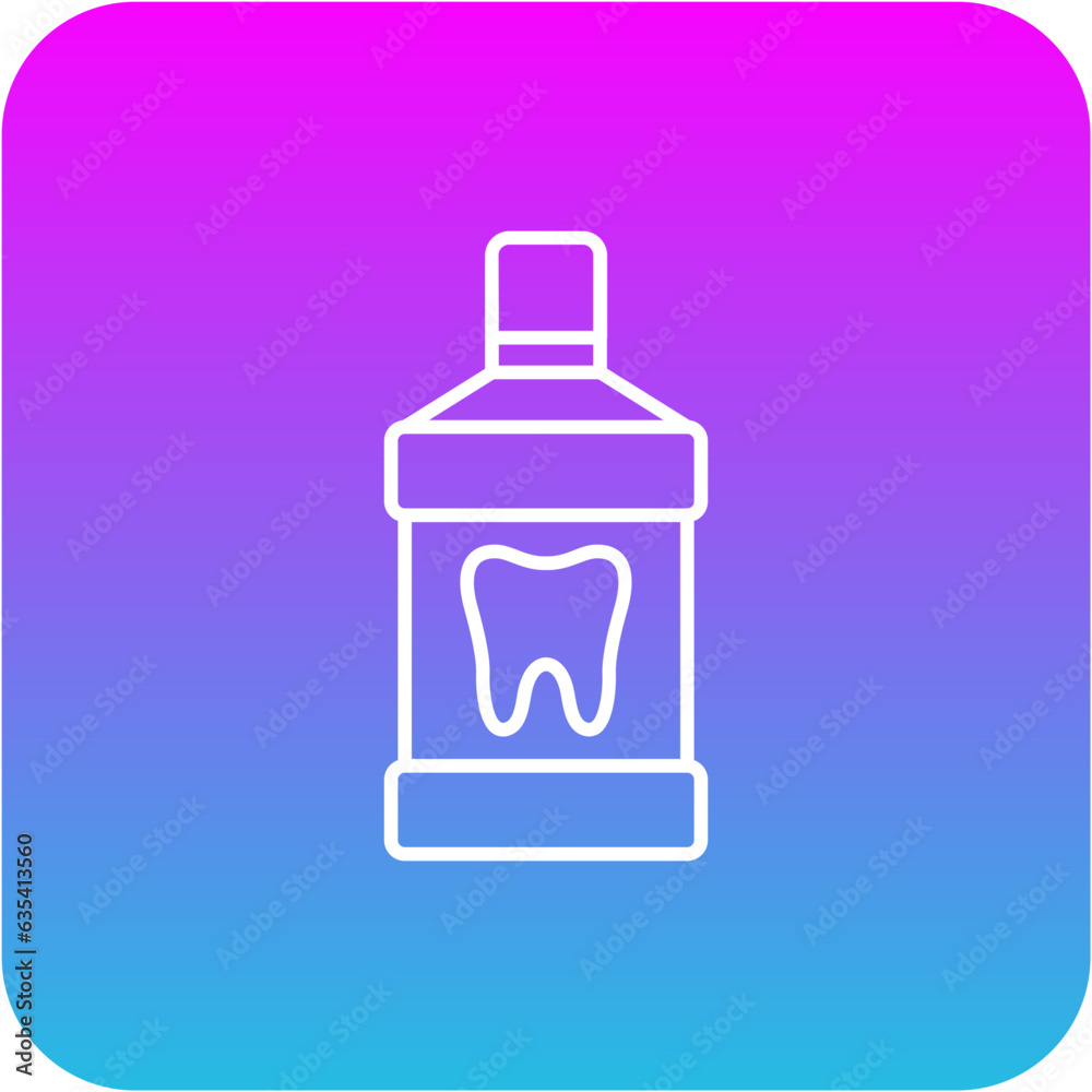 Mouthwash Icon Mouthwash Icon