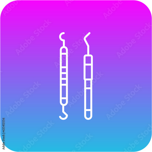 Dental Probe Icon