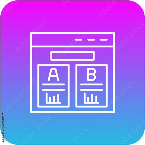 Ab testing Icon