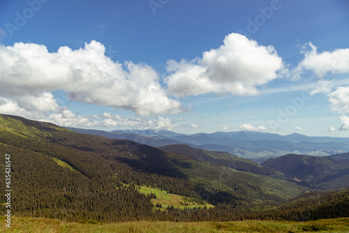 landscape with mountains and sky © gluk_nfl