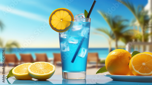 cocktail on the beach