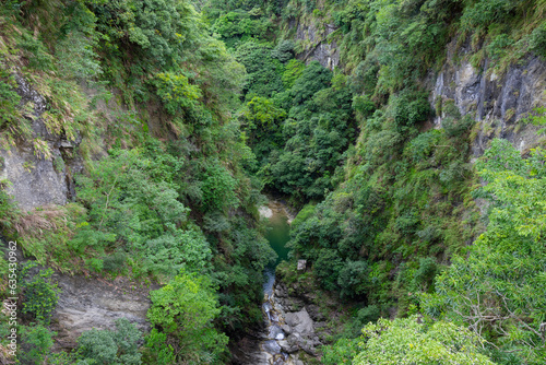 Beautiful mountain landscape in Hualien Taroko of Taiwan